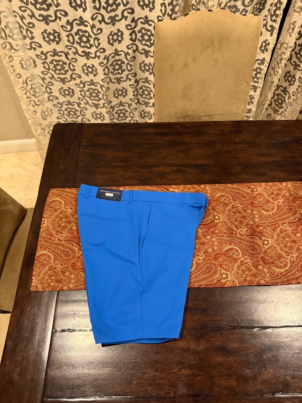 Holderness Bourne Men's Size 32 Marlin Blue The Harwood Short MSRP $125